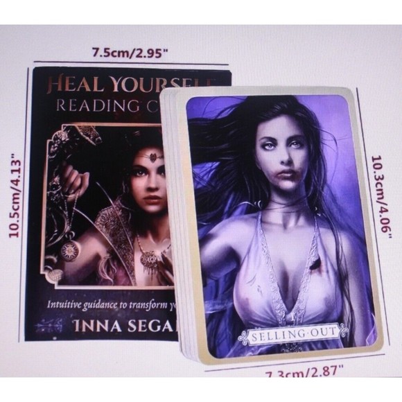Heal Yourself Reading Cards: Intuitive Guidance to Transform Your Soul NIB - Picture 2 of 6